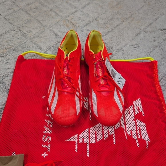 Adidas X Crazyfast + SG Solar Red Soccer Cleats Mens 6.5 Womens 7.5 IF0646 NEW main image 5